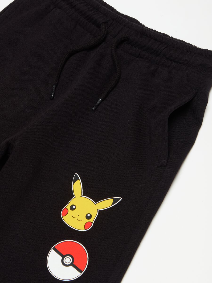 Joggers with Pokémon characters print_2