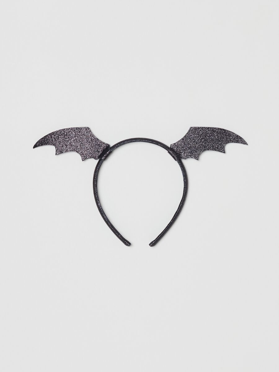 Hair band with bat wings_0