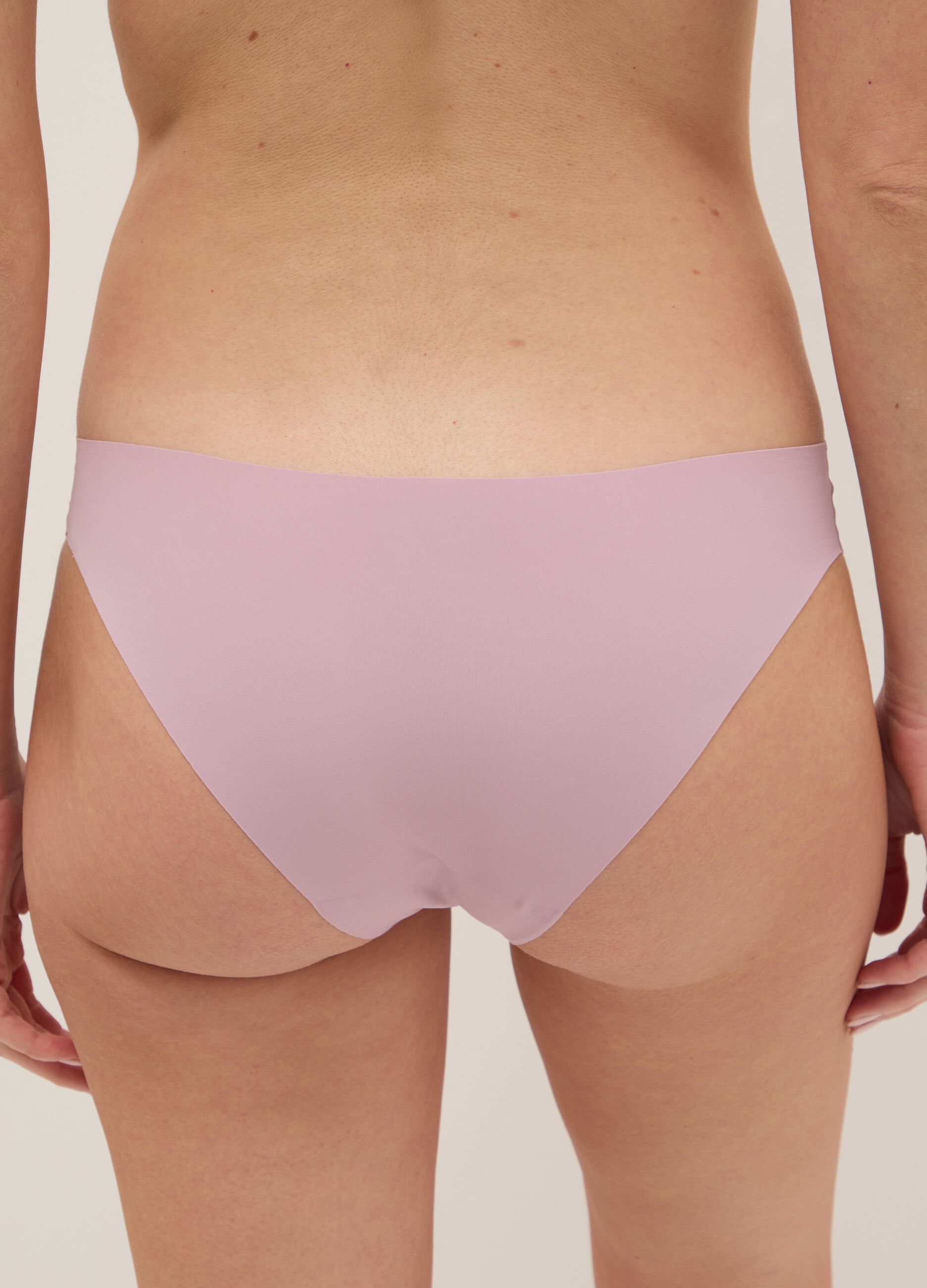 Purple Stretch Microfibre Briefs