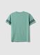 Boys&rsquo; green pure cotton T-shirt with graphic details, regular fit_4