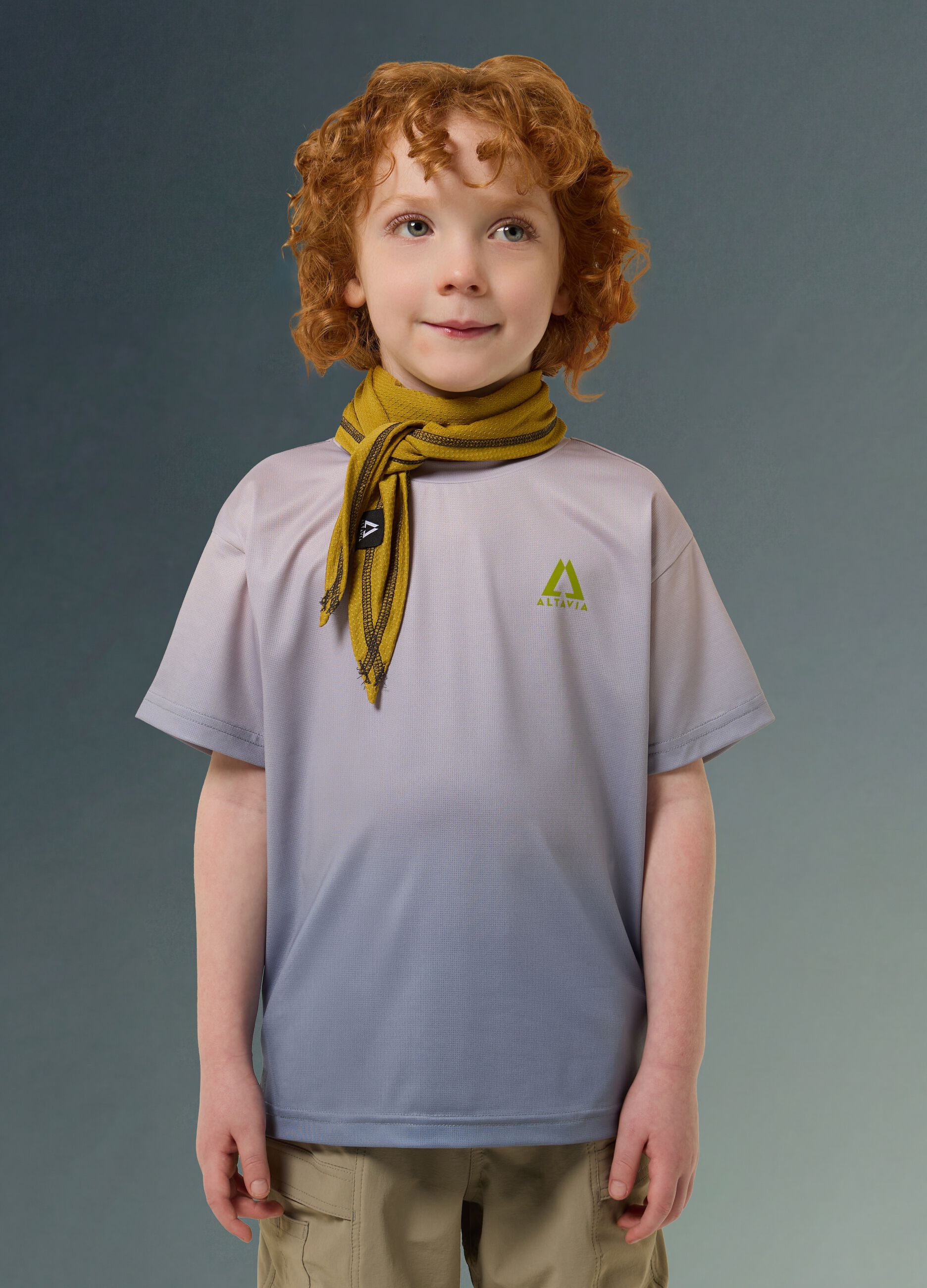 Kurzarm-Technik-T-Shirt ALTAVIA WITH DEBORAH COMPAGNONI