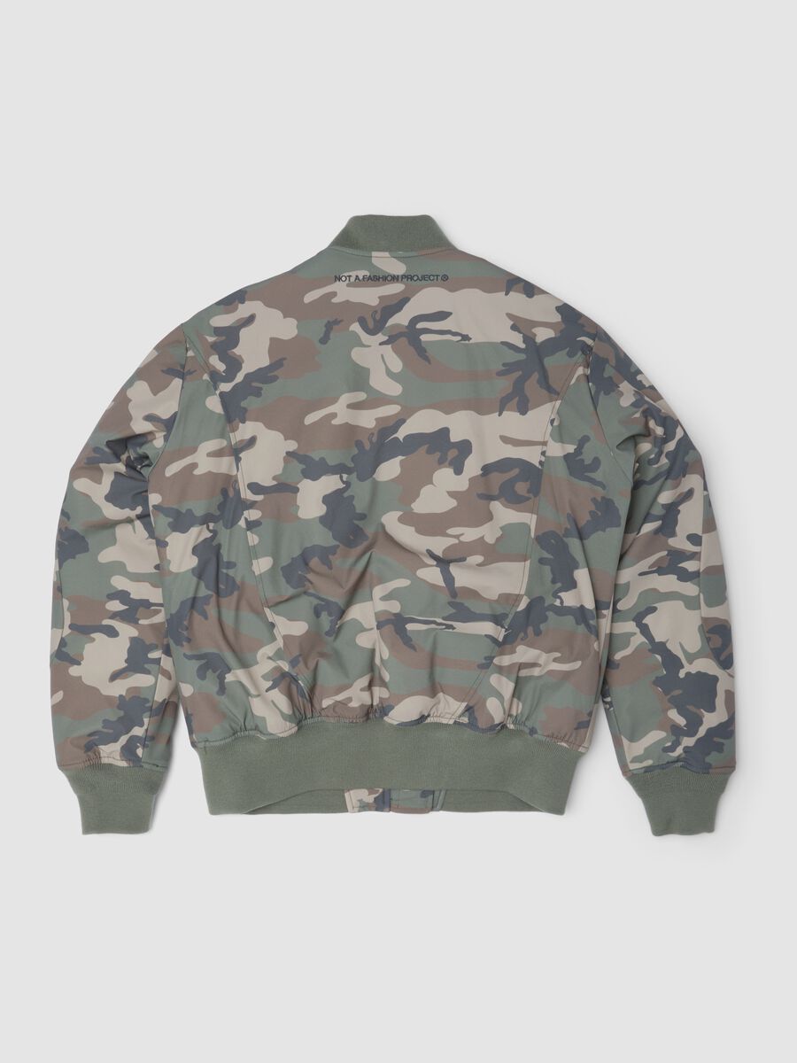 Nylon Camo Bomber Jacket_5