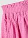 Girls&rsquo; pink stretch cotton shorts, regular fit_2