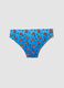 Slip mare azzurro in tessuto elasticizzato per bambino_1