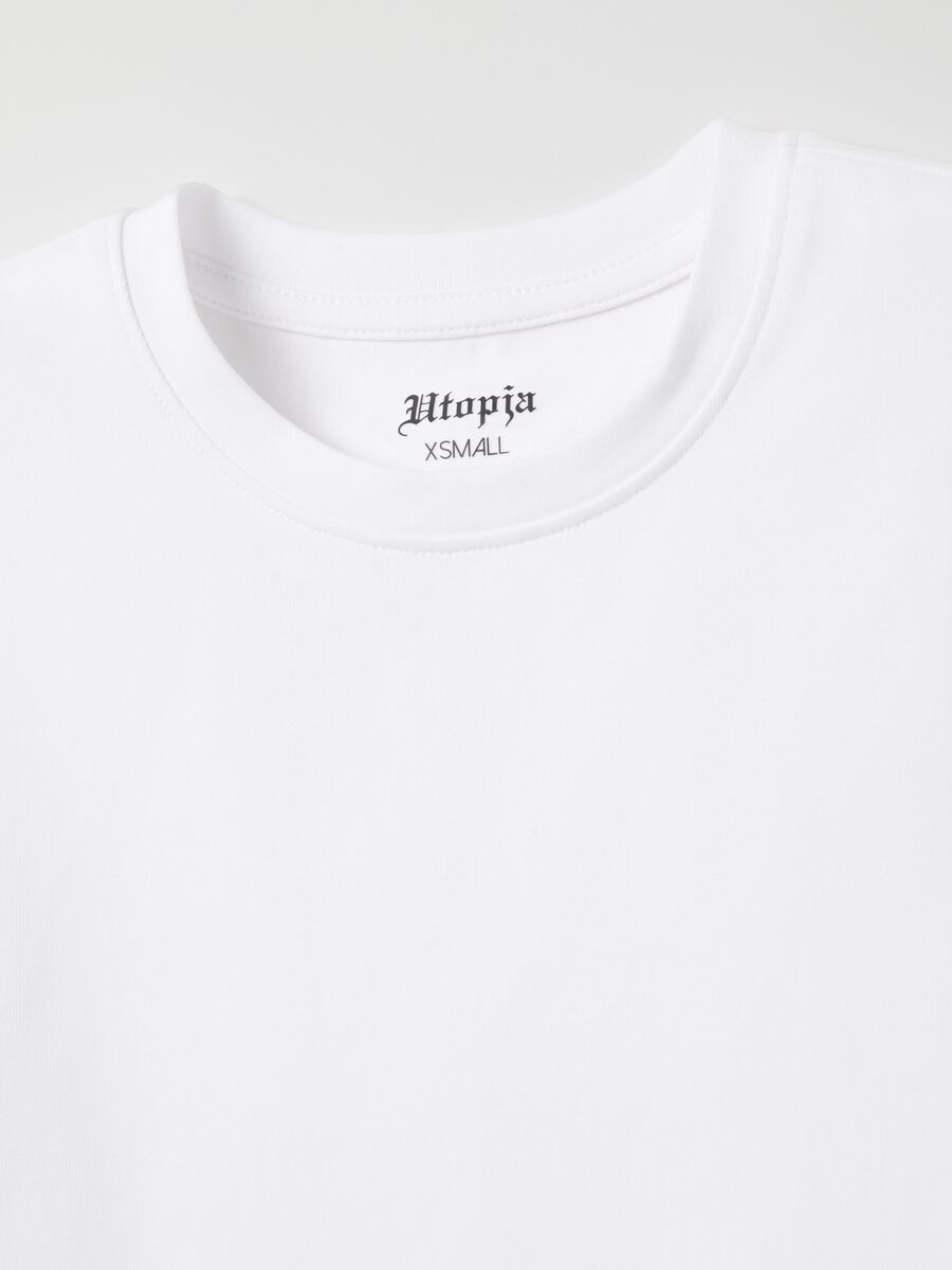 Camiseta Crop Blanca_5