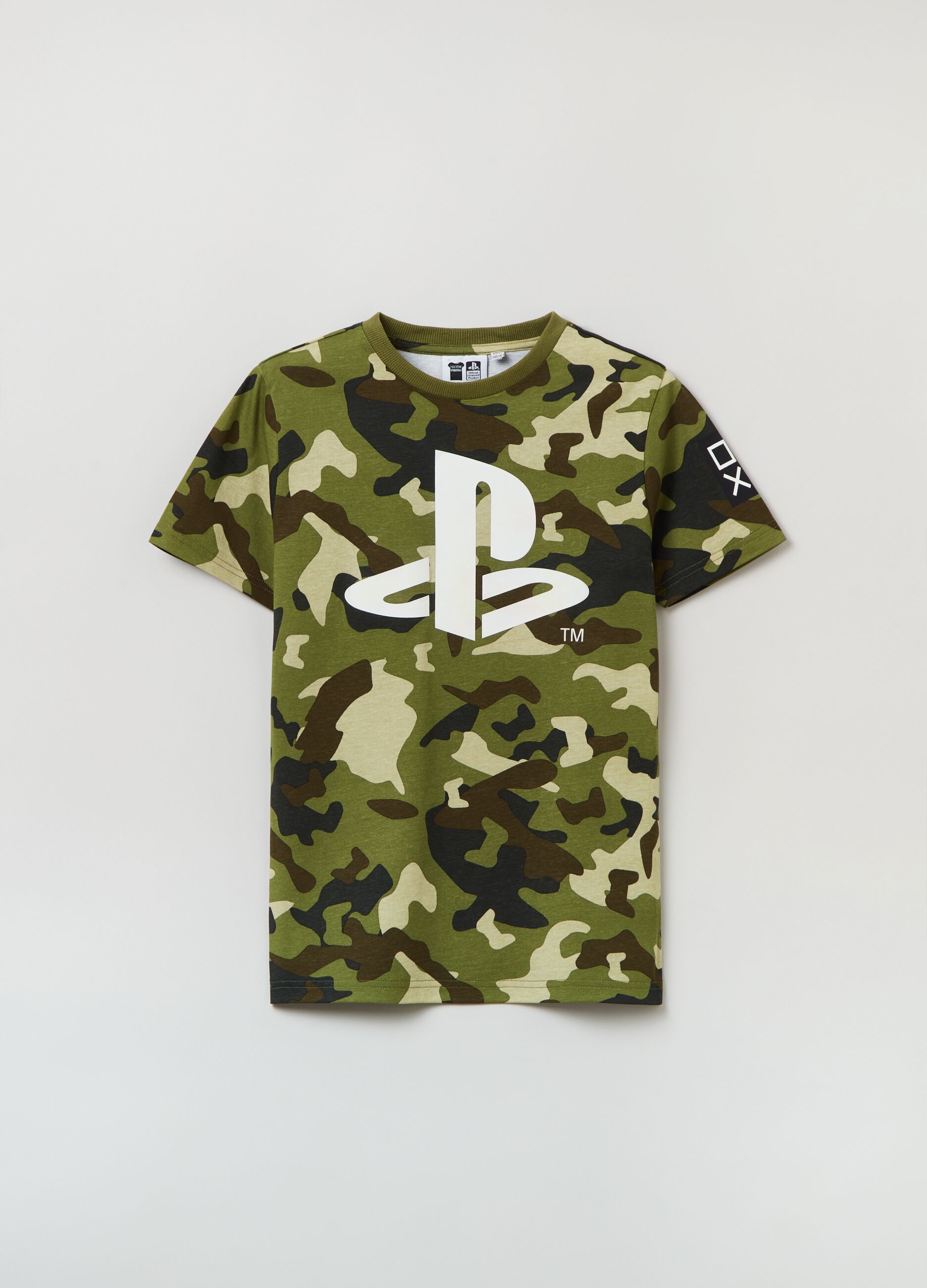Camiseta camuflaje Sony PlayStation