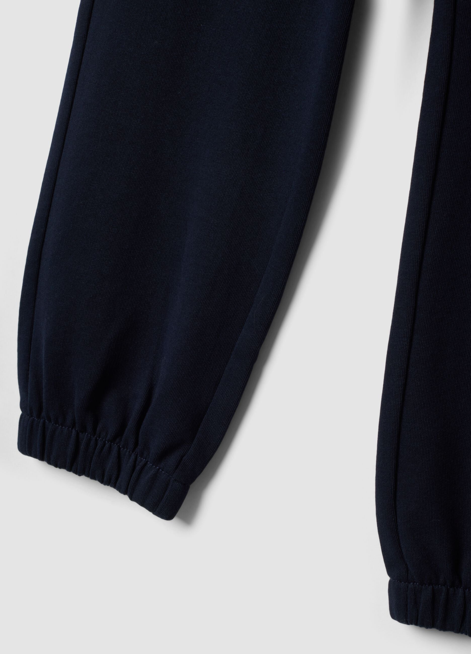 Blaue Jogginghose aus Bio-Baumwolle