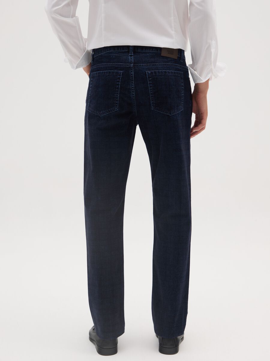 Pure Cotton Blue Regular Fit Jeans_2