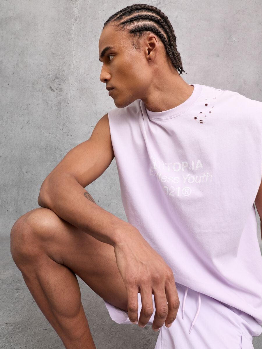 Sunfaded Tank Top Pastel Lilac_3