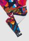 Multicolour stretch triangle bikini top_5