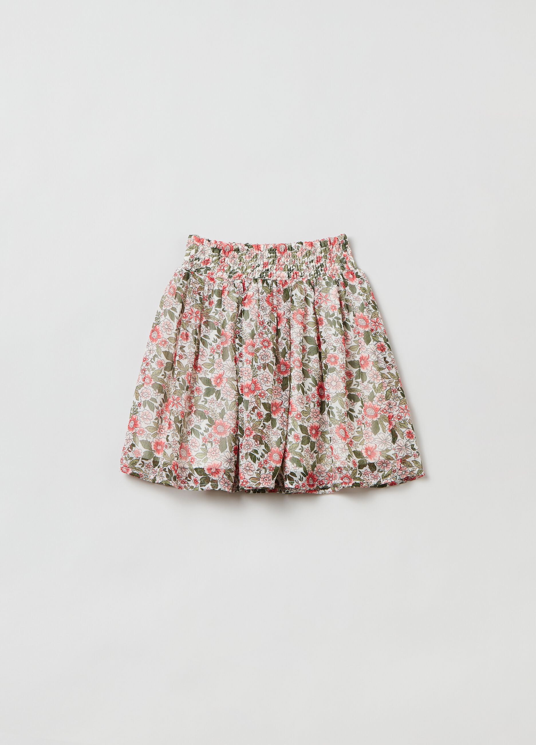 Skirt with floral pattern_1