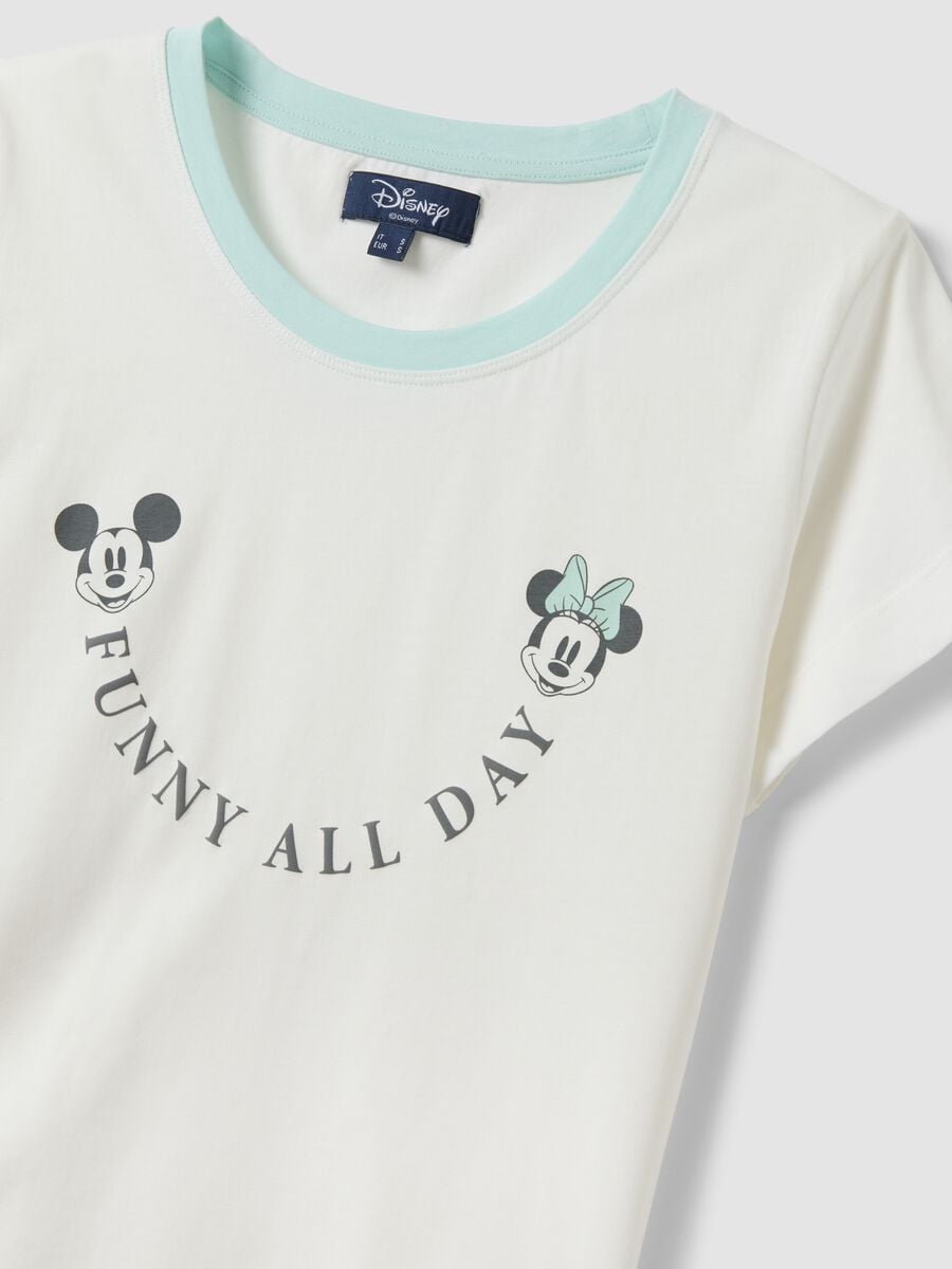 &Lambda;&epsilon;&upsilon;&kappa;ό T-shirt &pi;&iota;&tau;&zeta;ά&mu;&alpha;&sigmaf; &alpha;&pi;ό 100% &omicron;&rho;&gamma;&alpha;&nu;&iota;&kappa;ό &beta;&alpha;&mu;&beta;ά&kappa;&iota; &mu;&epsilon; &sigma;&tau;ά&mu;&pi;&alpha; Mickey Mouse_6