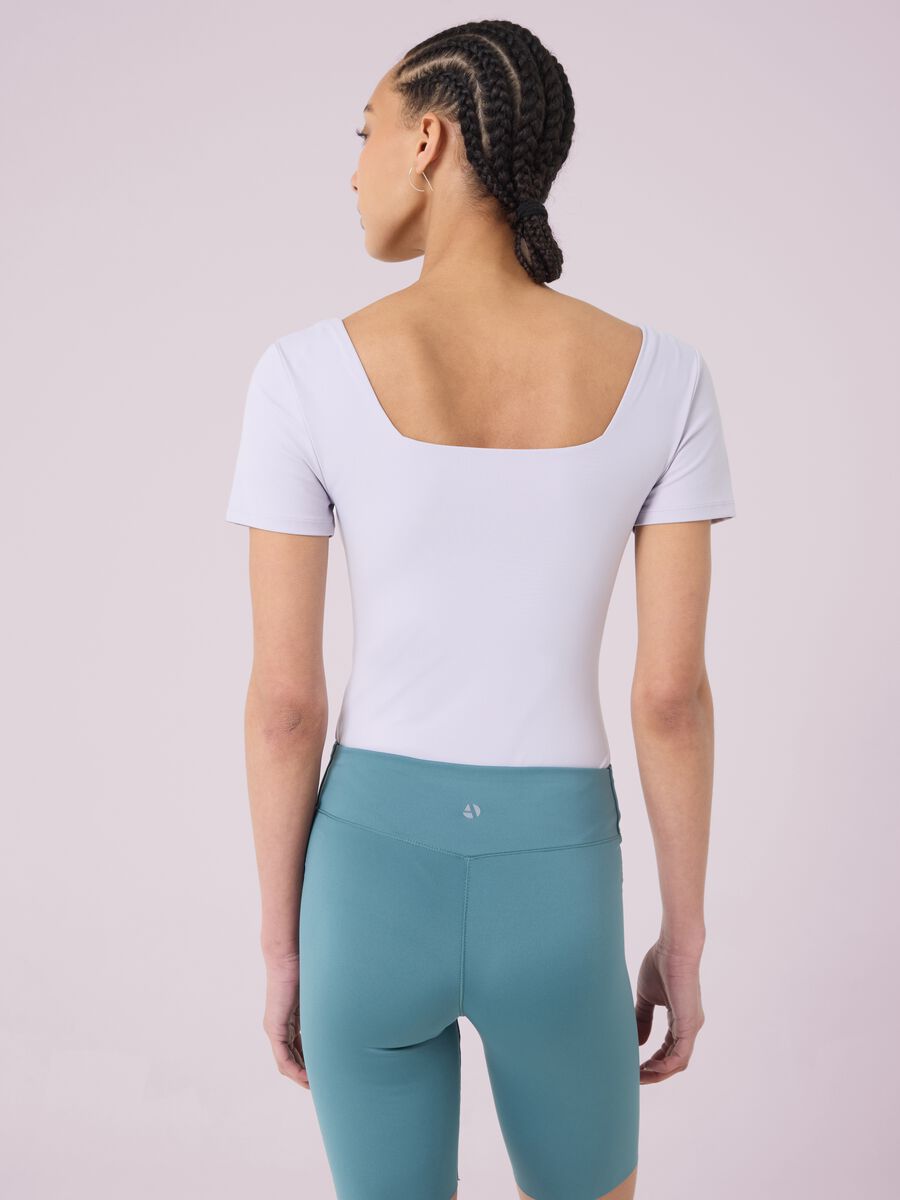 Short Sleeve Bodysuit with Square Neck ALTAVIA STUDIO_4