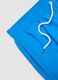 Blue swim shorts with elasticated waistband_5