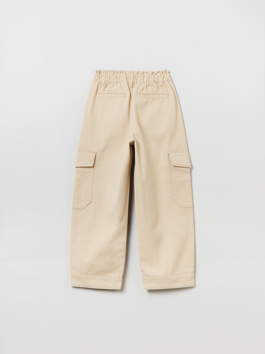 Cargo trousers in twill_1