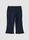 Blue stretch cotton leggings_0