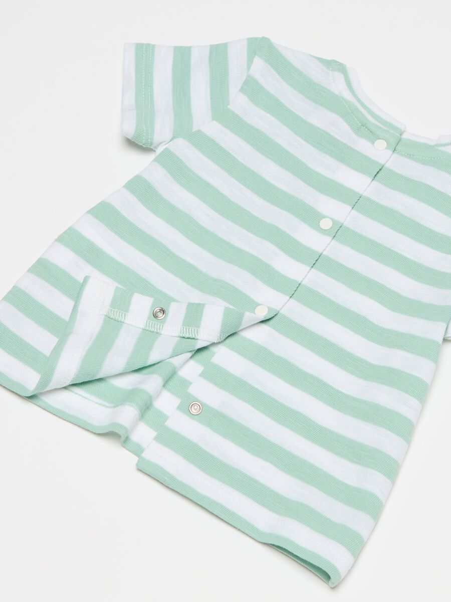 Jogging set in organic cotton with striped pattern_2