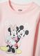 Girls' Pink Stretch Cotton Regular Fit T-shirt_2