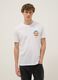 Wei&szlig;es T-Shirt mit Paul-Frank-Print aus reiner Baumwolle, Regular Fit_0