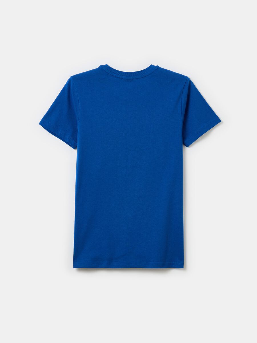 Camiseta de algodón 100% con logo estampado_1