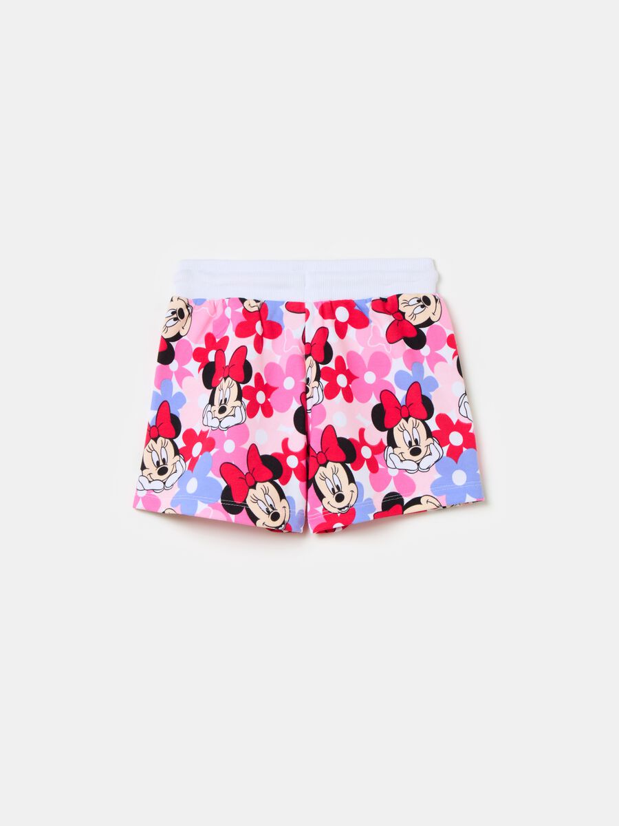 Shorts con coulisse e stampa Minnie_1