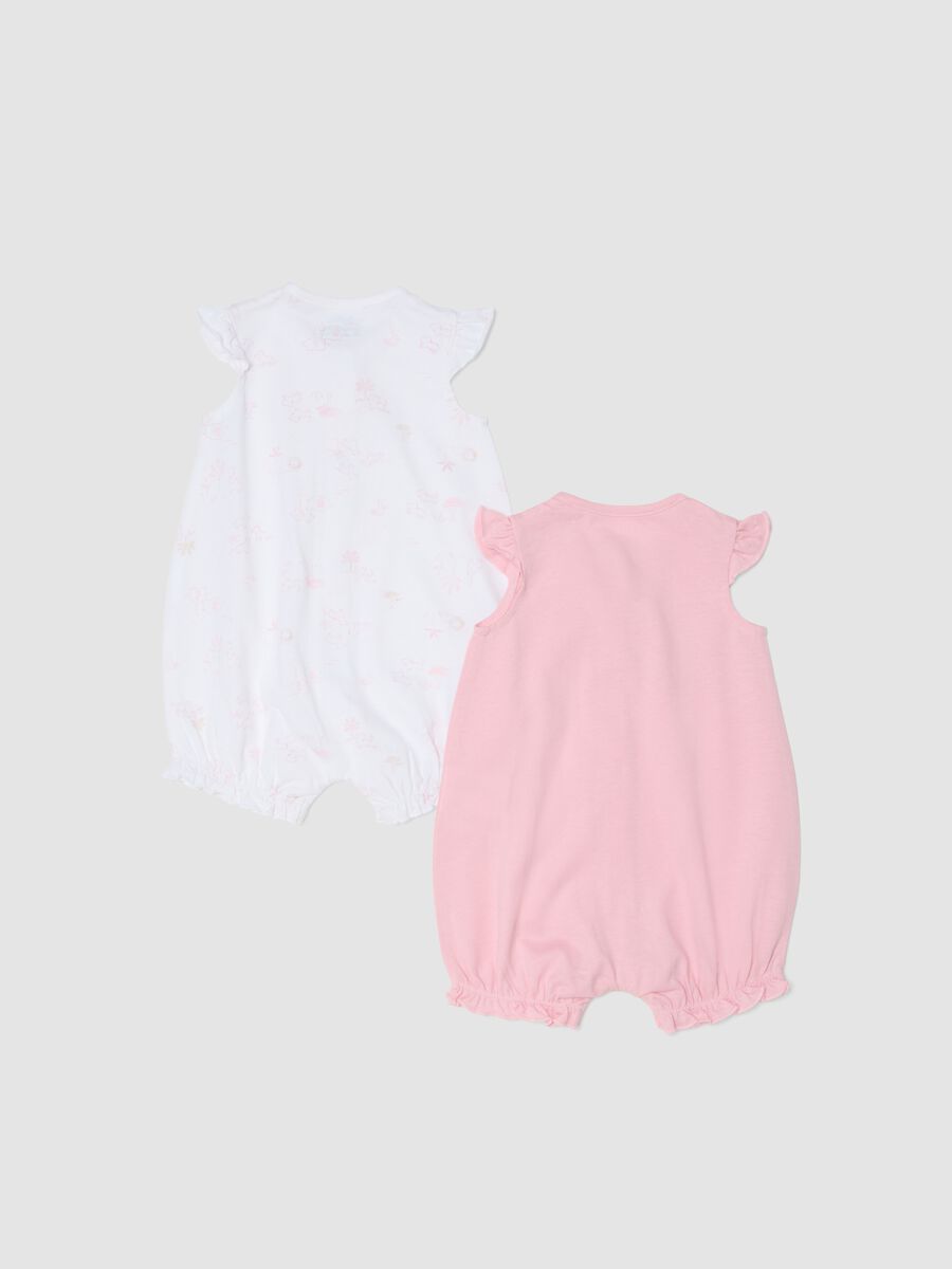 2-pack of multicolour pure cotton baby sleepsuits_1