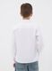 White pure cotton Oxford shirt with classic collar for boys_1