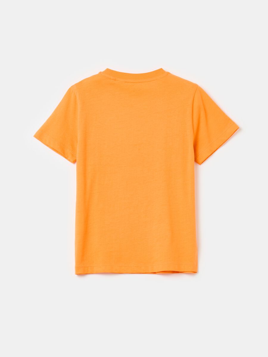 Solid colour cotton T-shirt_1