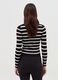 Ribbed top with striped pattern_3