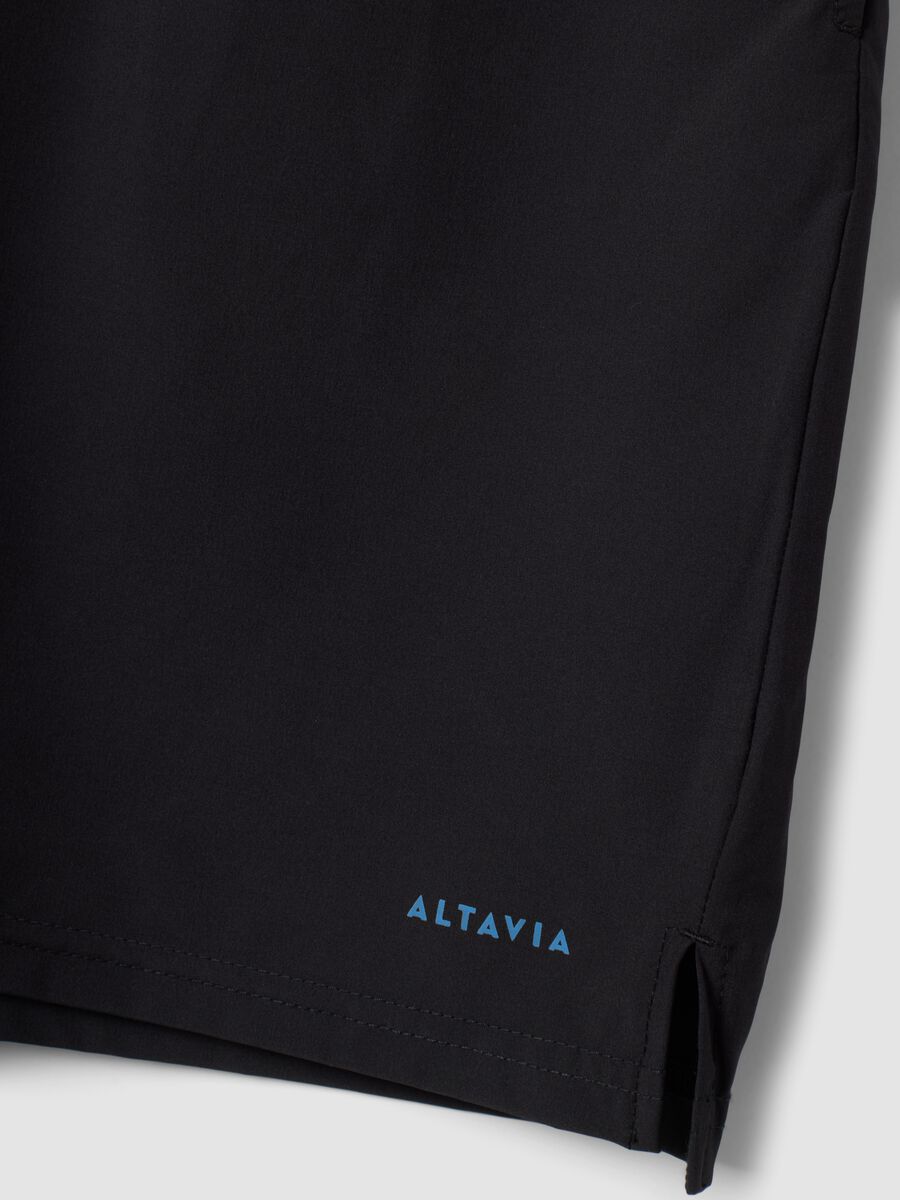 Black easy-dry stretch shorts ALTAVIA RUNNING_2