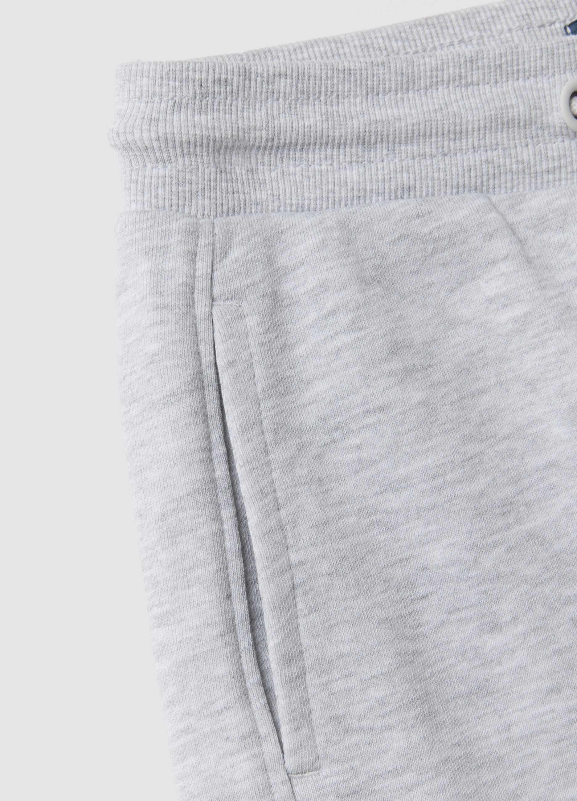 Graue Jogginghose aus Bio-Baumwolle
