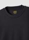 T-shirt grigia in puro cotone girocollo regular fit_1
