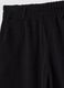 Pantaloni neri lunghi in tessuto elasticizzato regular fit_1