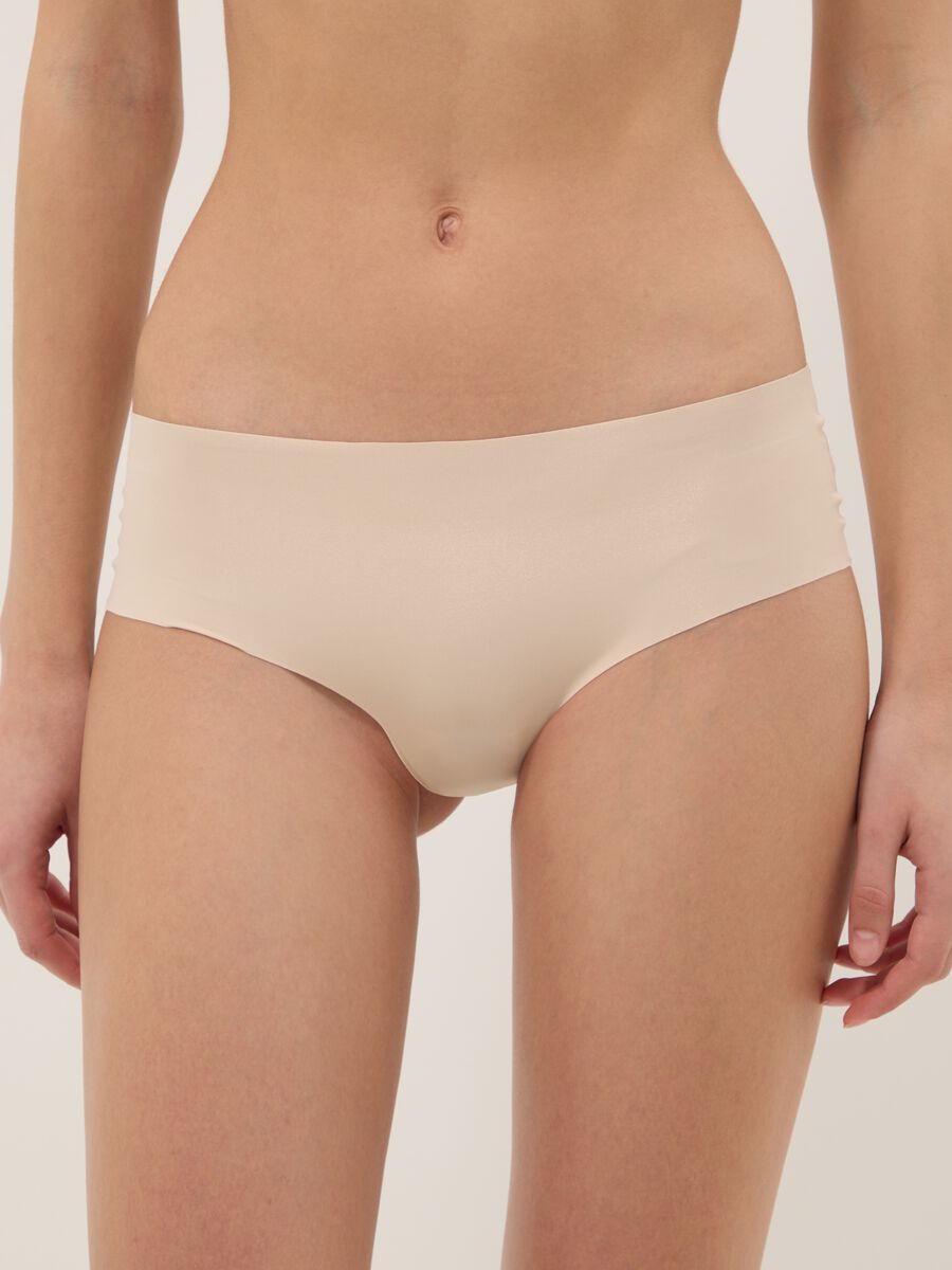 Comfortable beige briefs regular fit_1
