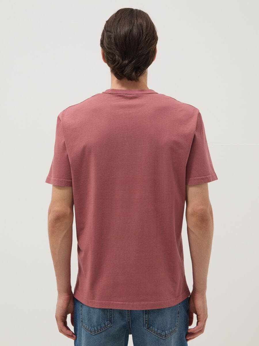 Pink pure cotton relaxed-fit T-shirt_4