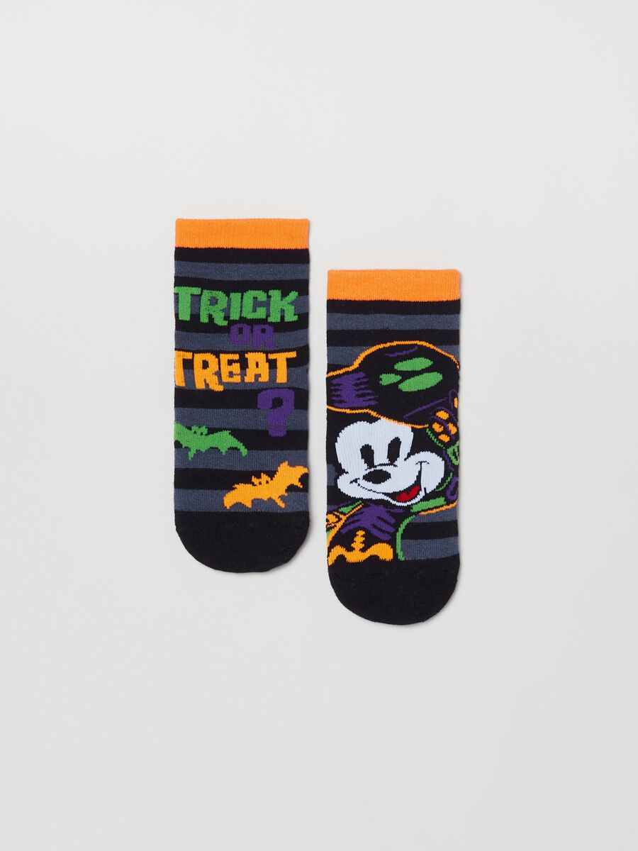 Slipper socks with Mickey Mouse design_0