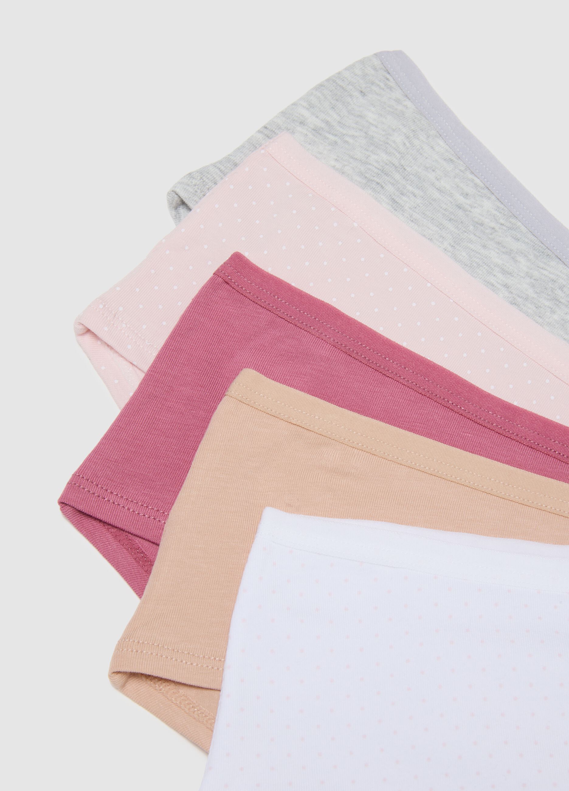 Multipack multicolour briefs in stretch cotton regular fit