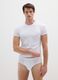 White Stretch Fabric Briefs Tripack_0