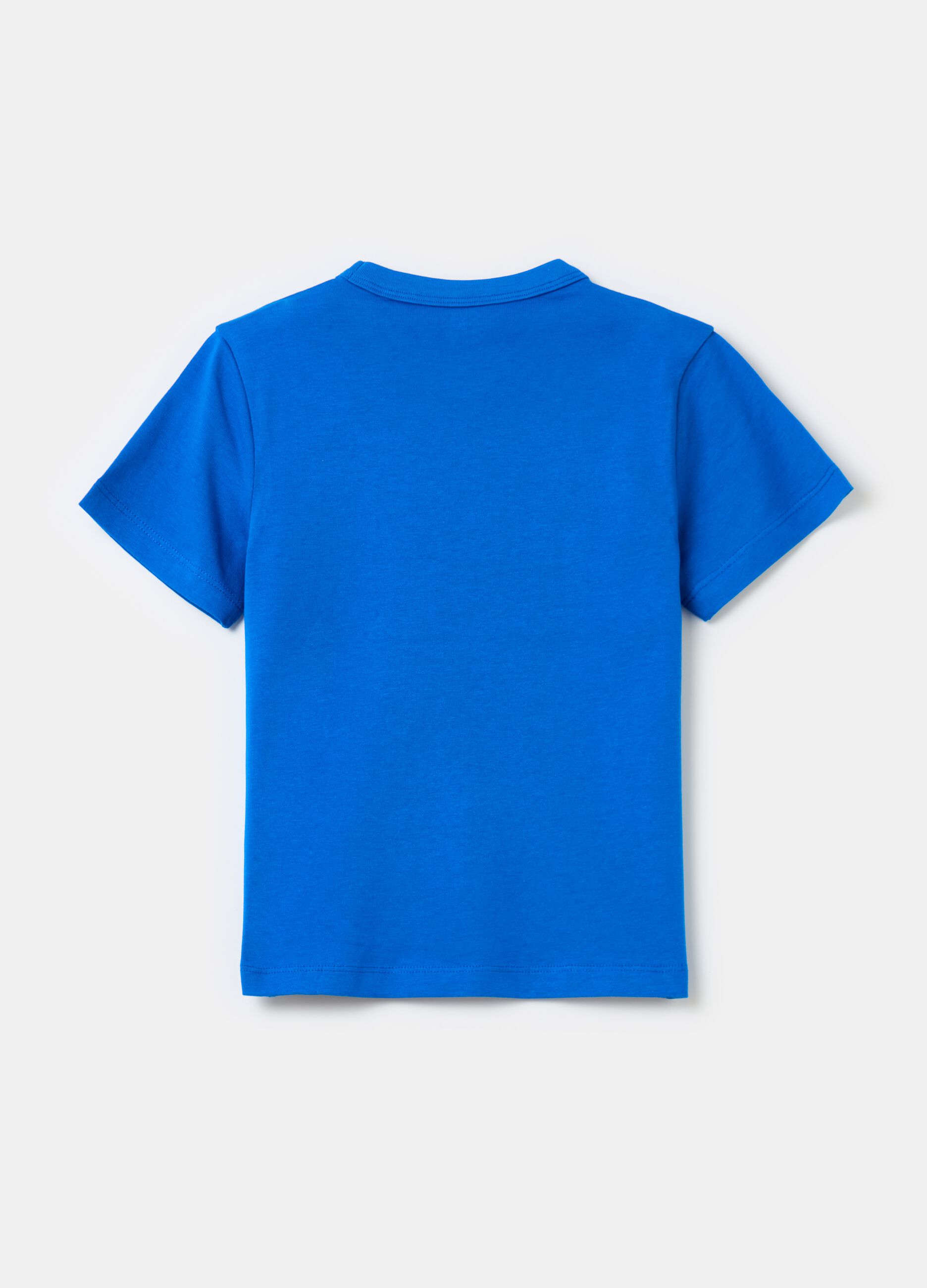 Essential T-shirt in stretch organic cotton