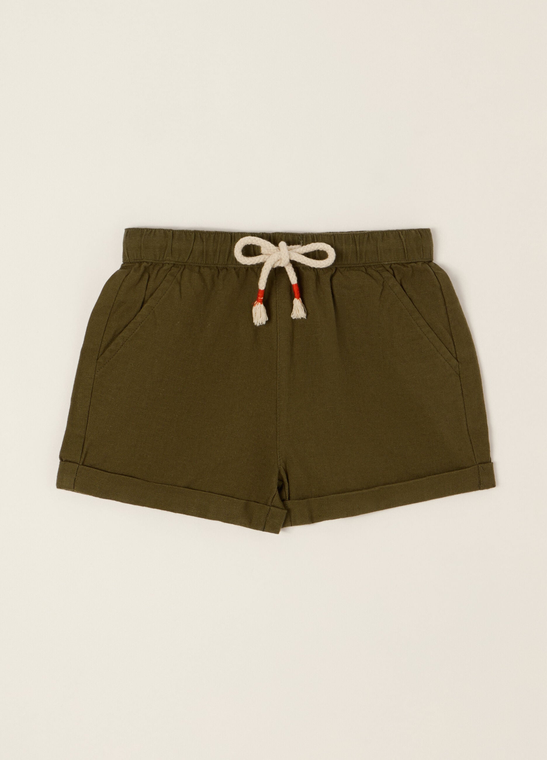 IANA Linen-Blend Shorts