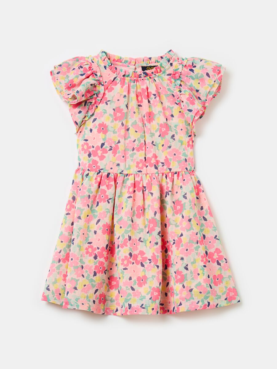 Dress with floral pattern_0