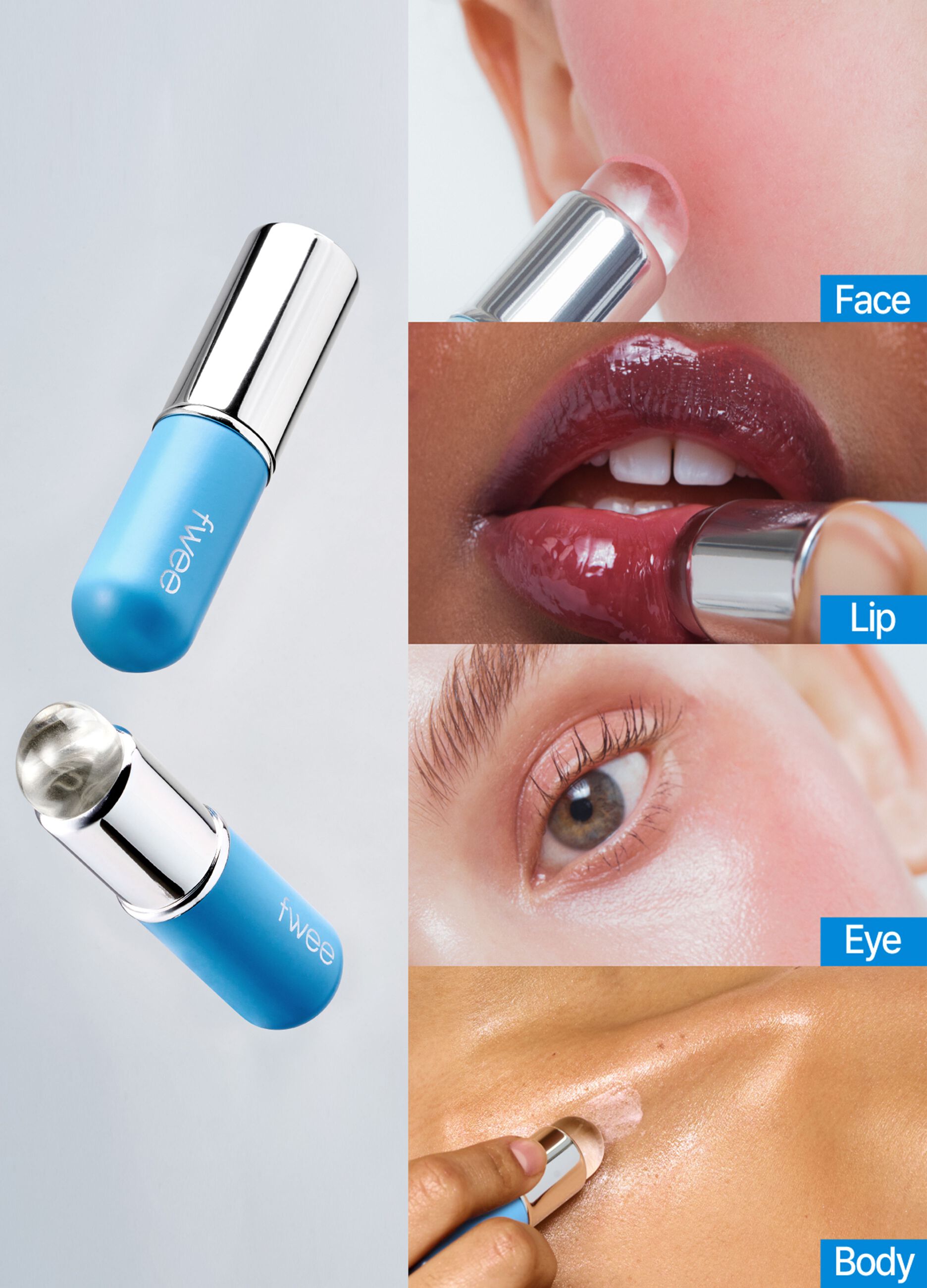 FWEE OVERSIZED SILICONE JUMBO BRUSH 23G &ndash; &kappa;&omicron;&rho;&epsilon;ά&tau;&iota;&kappa;&omicron; &mu;&alpha;&kappa;&iota;&gamma;&iota;ά&zeta;