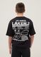 Children's black pure cotton T-shirt regular fit with Lakers logo_1