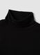 Schwarzes Longsleeve-T-Shirt aus reiner Baumwolle mit Rundhalsausschnitt_5