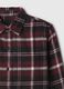 Flannel shirt with check pattern_4