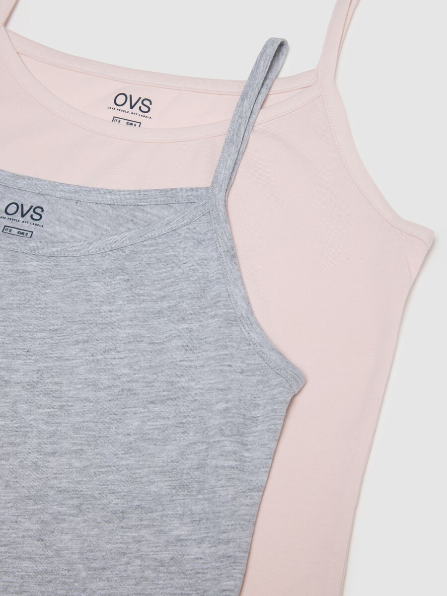 Doppelpack bunte Stretch-Baumwoll-Tanktops im Regular Fit_1