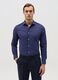 Slim-fit shirt with micro pattern_0