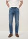 Blaue Denim-Jeans aus Stretch-Baumwolle, Regular Fit_1