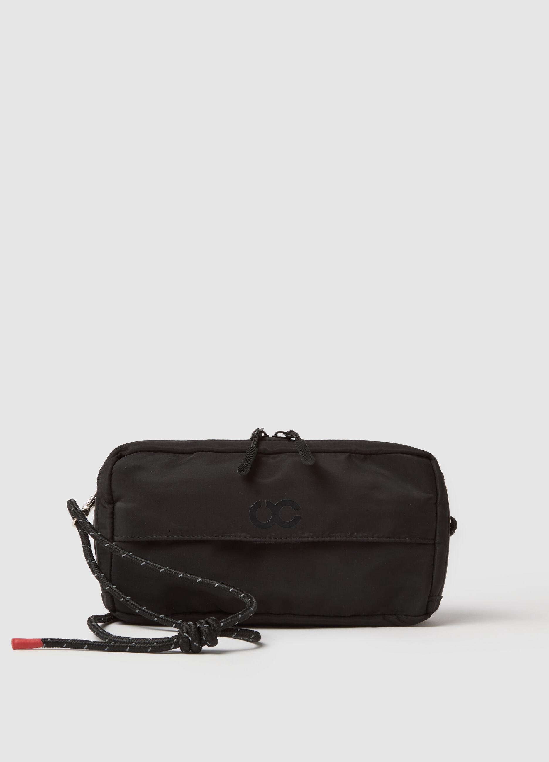 Compact Black Shoulder Bag