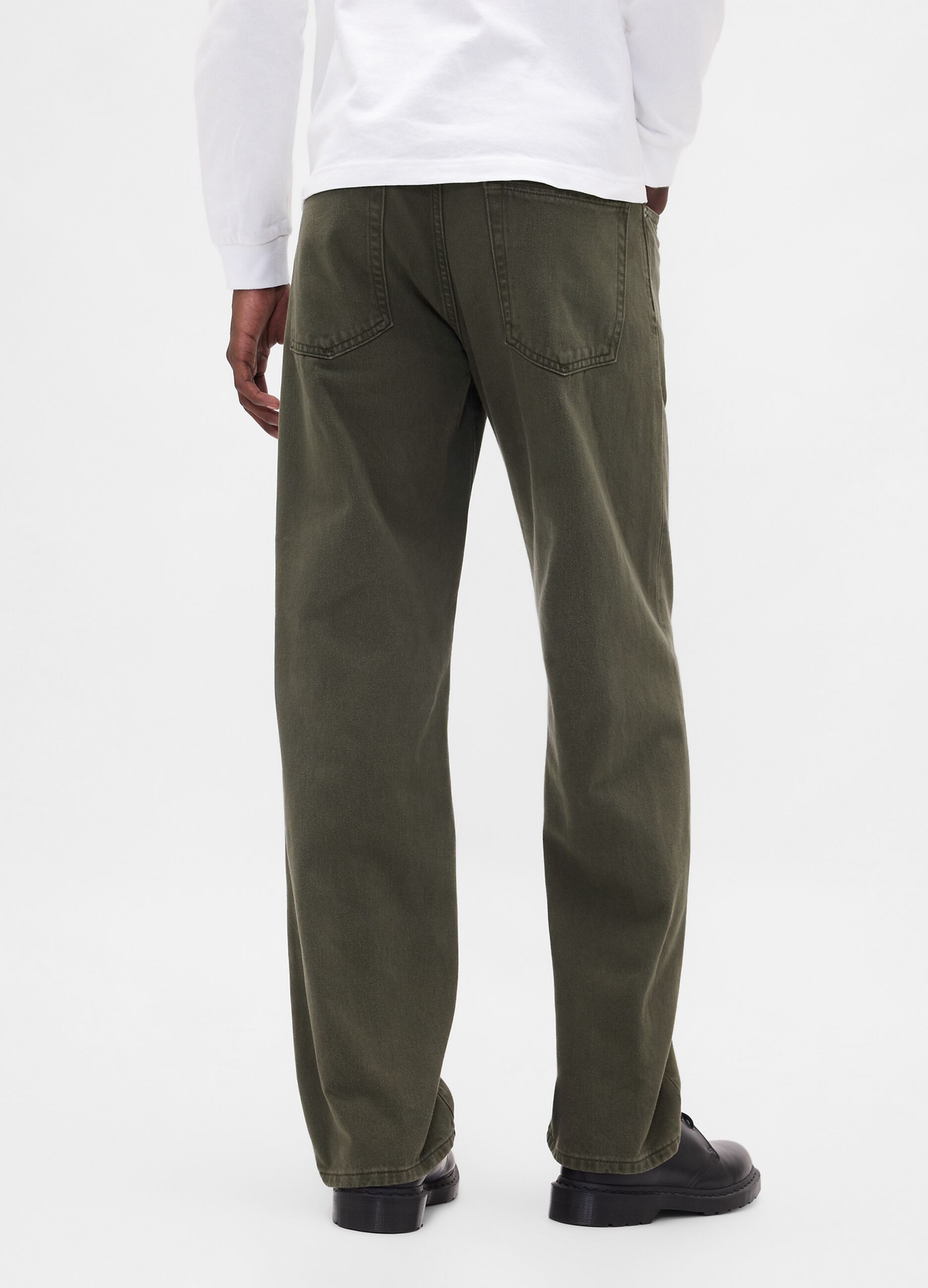 Gr&uuml;ne Baumwollhose
